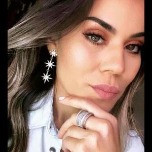 Gold plated earrings